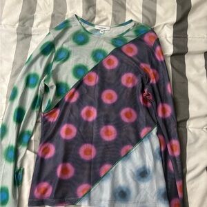 Colorful Long Sleeve Top